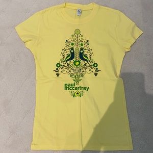 Paul McCartney concert t-shirt